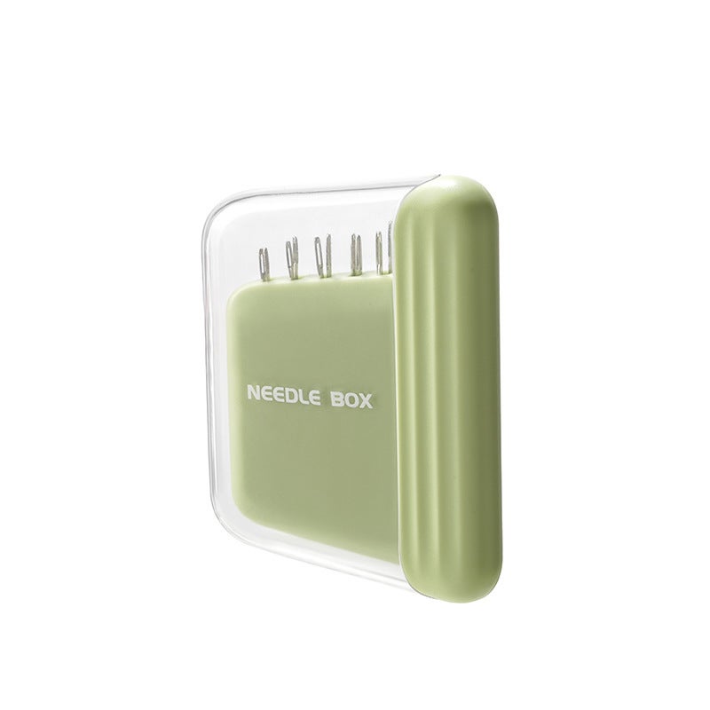 Magnetic Sewing Pin Box with Lid, Dustproof, Thickened, Simple Style - Image 1