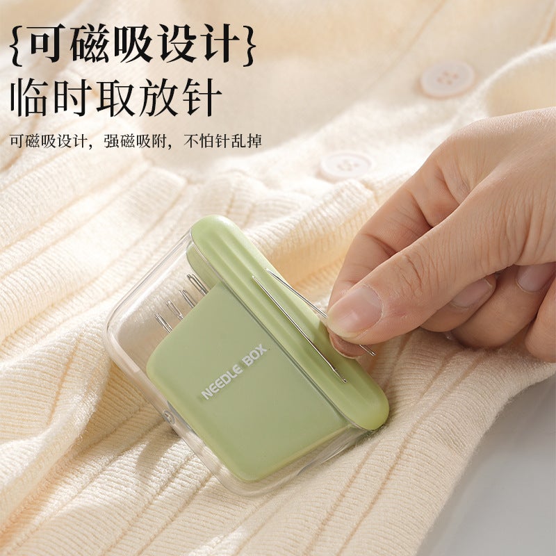 Magnetic Sewing Pin Box with Lid, Dustproof, Thickened, Simple Style - Image 4
