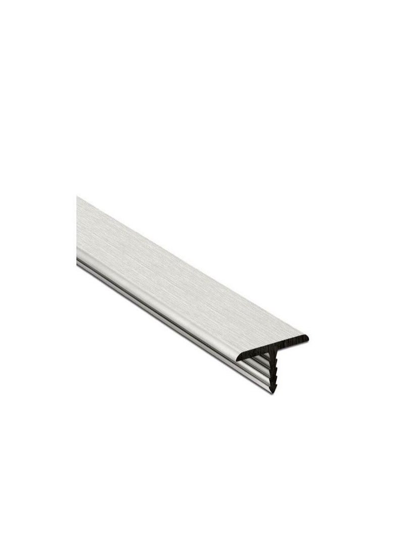 Aluminium T Profile Silver 2.5mm X 20mm X 2.9mtr