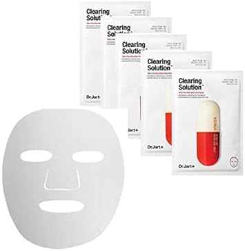 Dr. Jart DRJART Dr Jart Dermask Micro Jet Clearing Solution Mask 1Box5pcs Sakura Cherry Blossom Under Eye Masks 1 Pair 7 Piece Set - Image 5
