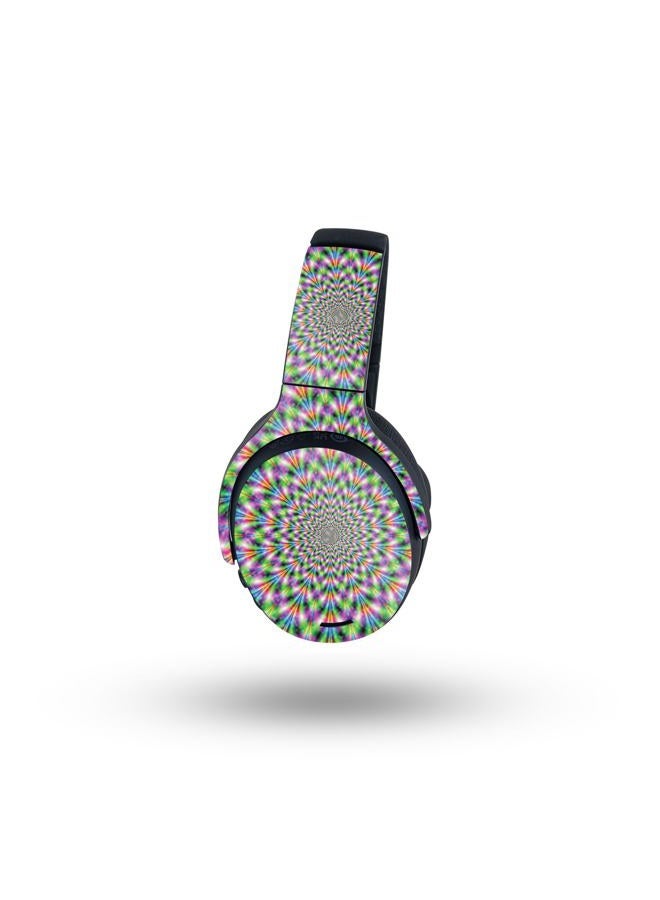MIGHTY SKINS MightySkins Glossy Glitter Skin Compatible with Skullcandy Crusher ANC 2 - Hypnosis | Protective, Durable High-Gloss Glitter Finish | Easy to Apply, Remove, and Change Styles - Image 1