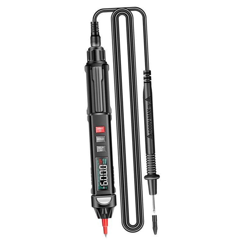 Digital Multimeter With Voice Broadcast Flashlight Auto Range Backlit Screen - Image 2