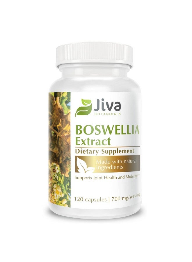 Jiva BOTANICALS Boswellia Extract Capsules Organic Boswellia Serrata Extract Capsules Containing Frankincense Powder And Bioperene (Black Pepper Fruit Extract) Boswellia Supplement 120 Capsules - Image 2
