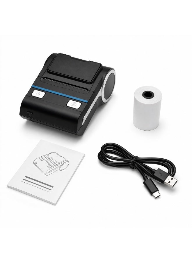 BASEET BAS-374 Desktop Thermal Receipt Printer 80x80 for POS Retail Shops & Commercial Billing - Image 5
