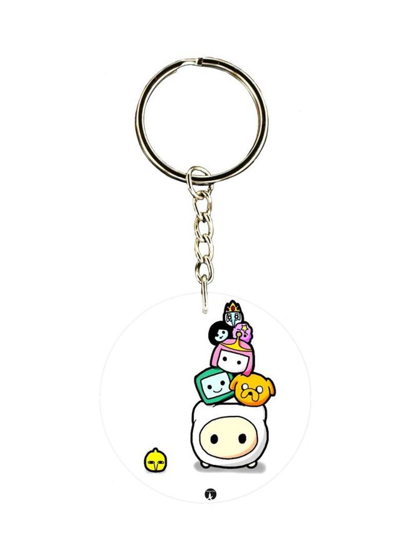 RKN Animated Character Printed Keychain