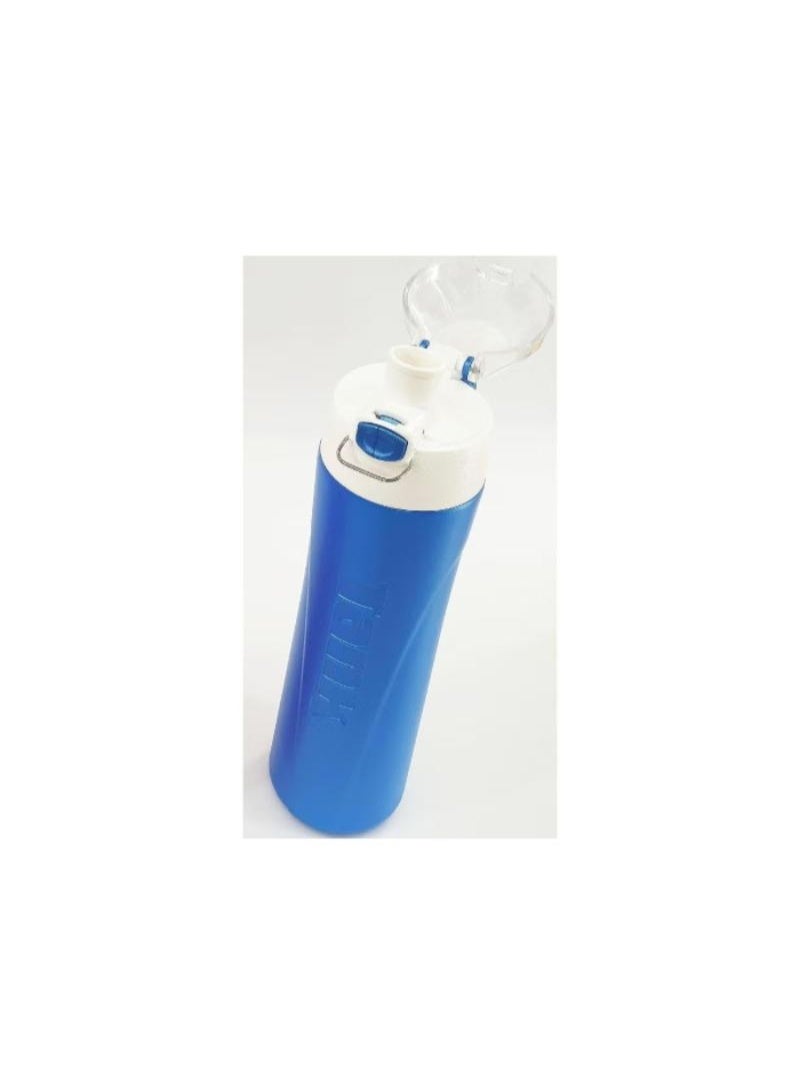 TANK Set of 2 plastic water bottles, purple/blue, 650ml - Image 3