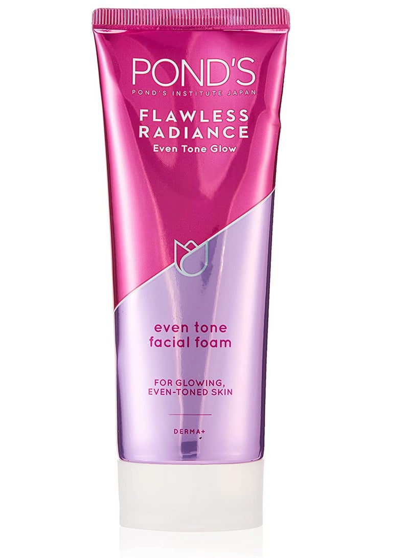 Pond's Flawless Radiance Even Tone Facial Foam With Niacinamide And Vitamin E 100gm  - Image 1
