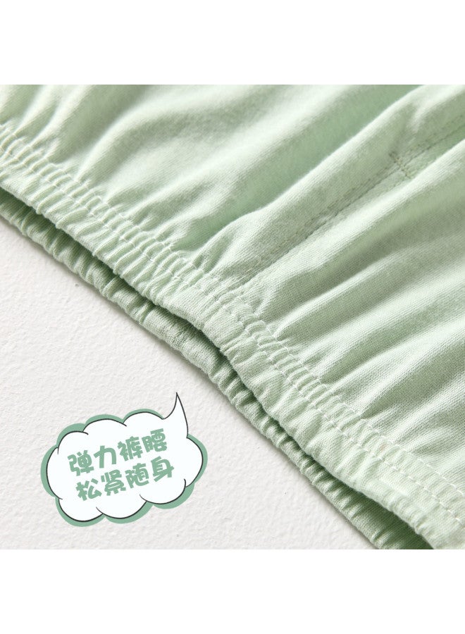 Doxiluka Baby Pajamas & Underwear Set Summer Thin Separates Infant Short Sleeve Air Conditioning Outfit Breathable Home Clothes - Image 5