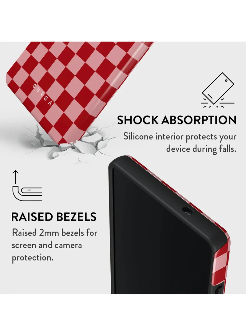 BURGA Samsung Galaxy S25 Ultra Mobile Phone Case Hybrid 2 Layer Hard Shell Silicone Protective Case, Scratch Resistant Shockproof Cover,Cheerleader
