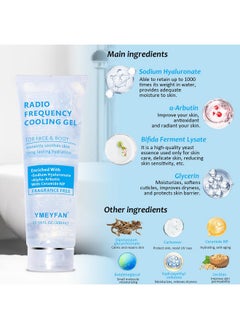 YMEYFAN Conductive Gel For Microcurrent Device Cooling Gel For Laser Hair Removal Primer Gel For Beauty Facial Rf Device Multipurpose Premium Formula Gel Hydrating Soothes For Face Body Skin Care  - Image 4