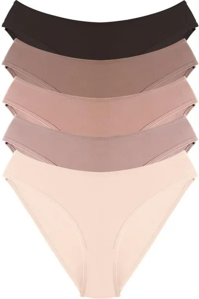 كوتن هيل Women's Cotton Bikini Panties 5 Pack