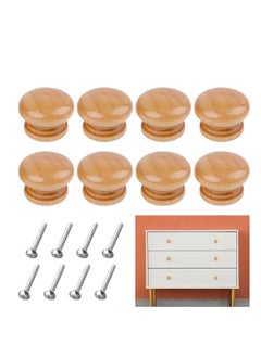 KNP KNP 65mm Pine Finish Wooden Drawer Knobs 8 Pcs are a perfect blend of natural elegance and practicality. 