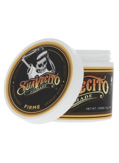 SUAVECITO Suavecito Pomade Firme (Strong) Hold 4 Oz, 1 Pack - Strong Hold Hair Pomade For Men - Medium Shine Water Based Flake Free Hair Gel - Easy To Wash Out - All Day Hold For All Hair Styles  - Image 3