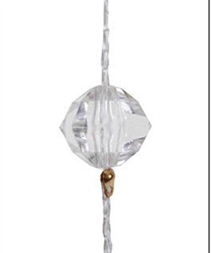 FUT String Tassel Crystal Beads Curtain, Partition Door Curtain Beaded String Curtain Door Screen Panel Home Decor Divider for Bridal Chamber Room Beauty Salon Bedroom New Home Hotel Decoration 1x2m - Image 3