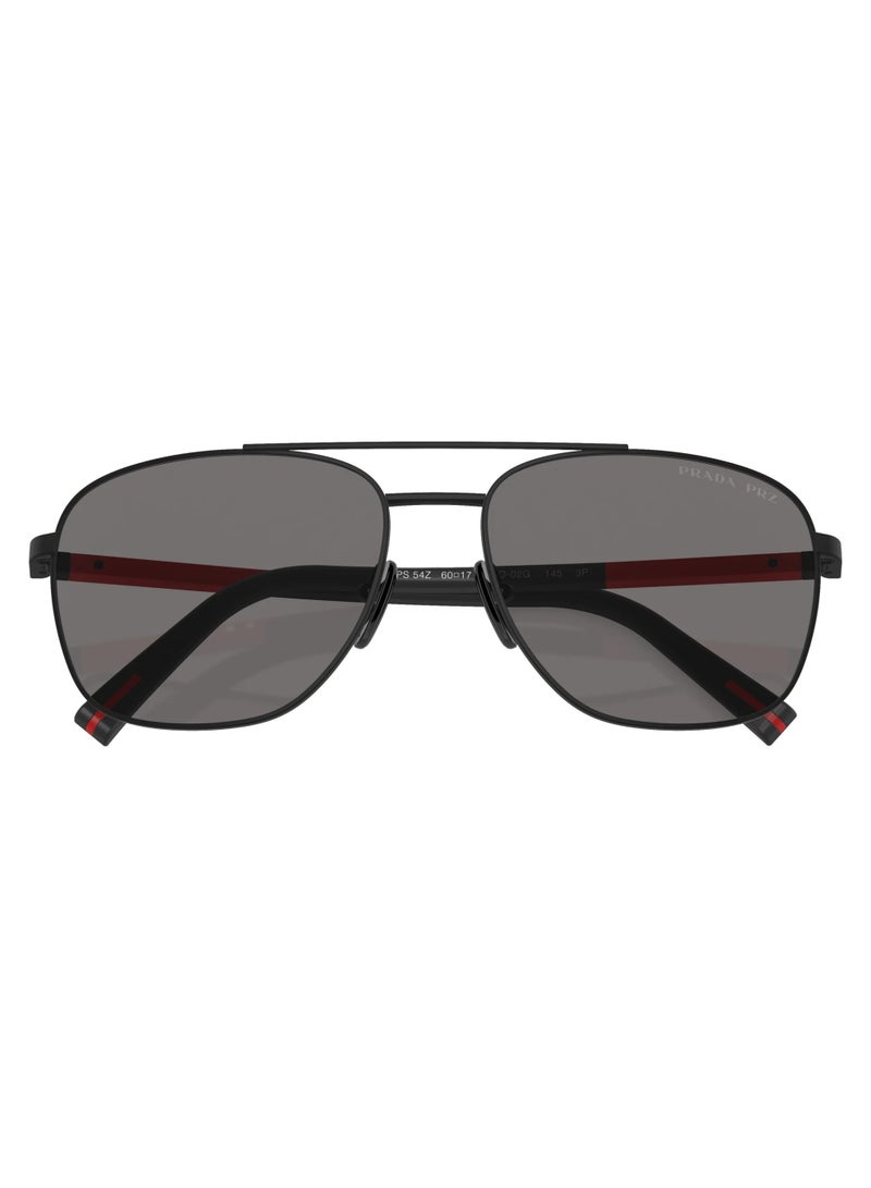 برادا نظارات شمسية مستقطبة من Linea Rossa SPS 54ZS 1B0/02G - أسود مطفي - Image 4