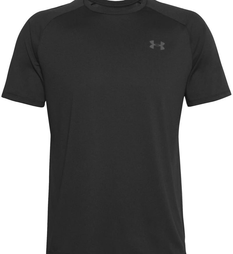 UNDER ARMOUR تي شيرت قصير الأكمام للرجال من أندر أرمور 2.0، أسود رمادي 001، L - Image 5