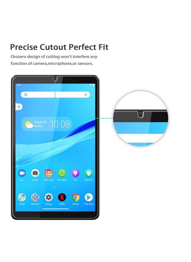 Orzero (2 Pack) Tempered Glass Screen Protector Compatible For Lenovo Tab M8 (8 Inch) 9 Hardness Hd (Lifetime Replacement)  - Image 3