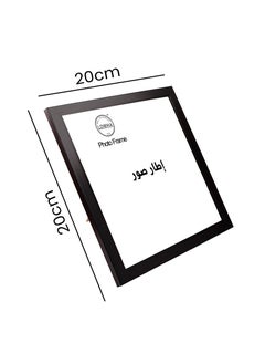 LOWHA Tabletop and Wall Photo Frame with Stand for Square Picture Wall Art  - Image 5