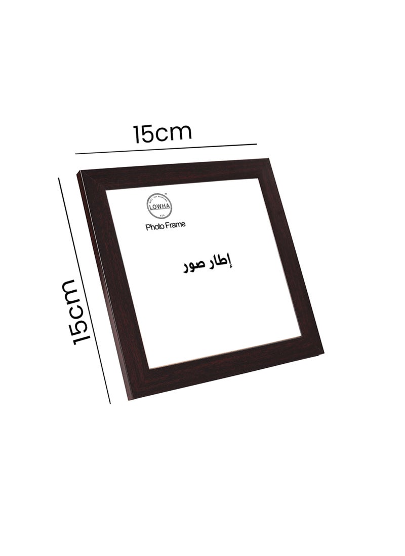 LOWHA - Tabletop and Wall Photo Frame with Stand for Square Picture Wall Art - Image 1