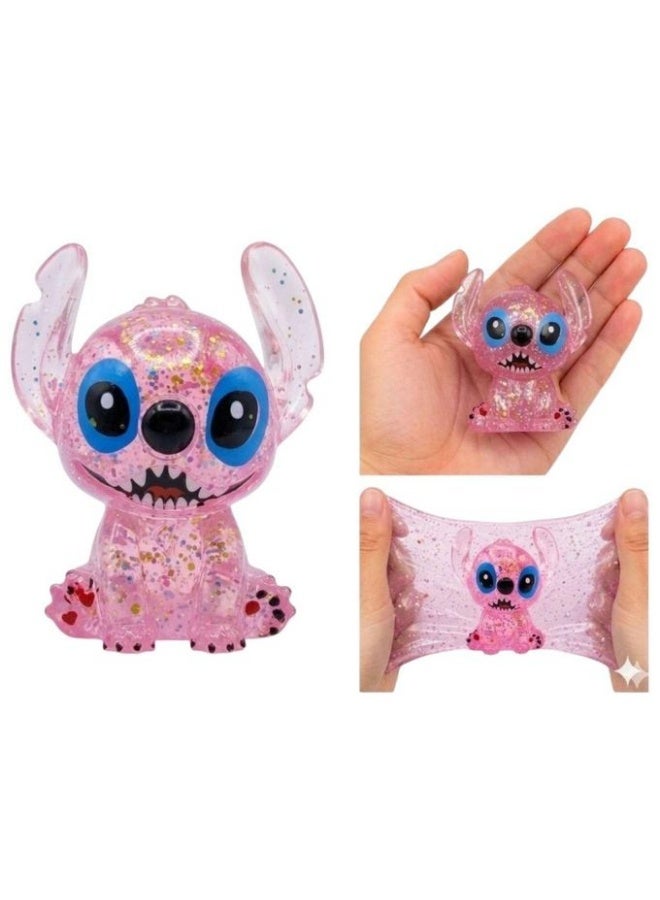 Needoh Squishy stress and tension relief toy in the shape of a stitch - Image 3