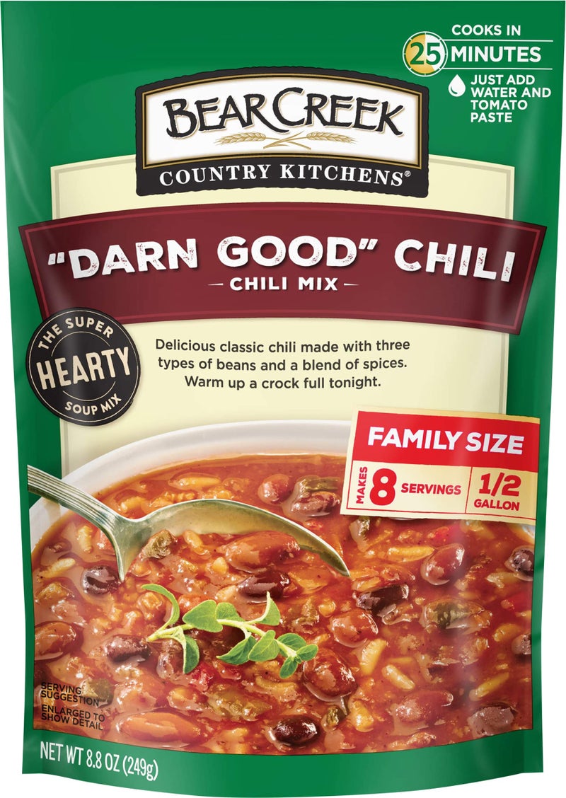 Bear Creek Soup Mix, Darn Good Chili, 8.8 Ounce - Image 1