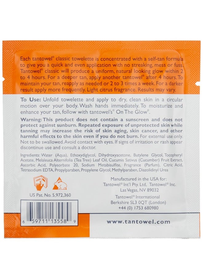 tan towel - Tan Towel Tan Towel Full Body Classic 5 Pack 0.5 Fl Oz Each - Image 1