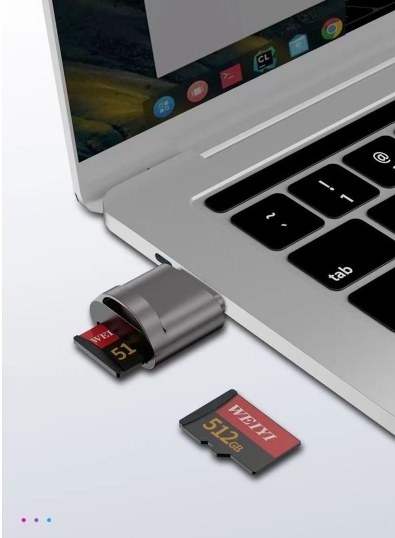 Type-C card reader Supports high-speed reading of TF/SD cards  - Image 5