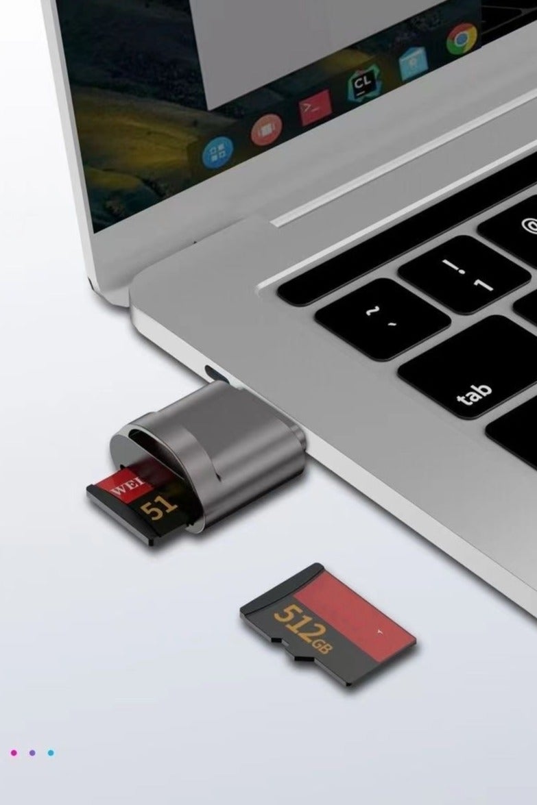 Type-C card reader Supports high-speed reading of TF/SD cards  - Image 5