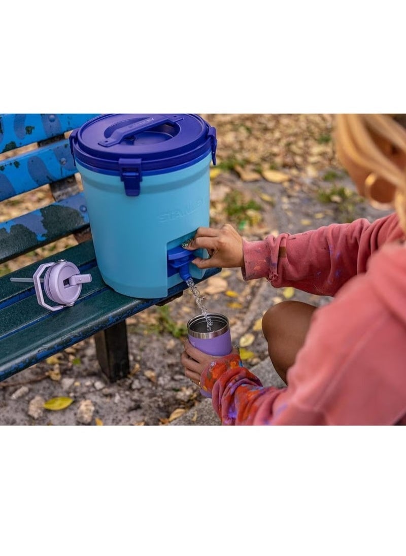 Stanley - IceFlow 30 oz Stainless Steel Tumbler with Leak-Resistant Flip Straw - Vacuum Insulated Water Bottle for Home, Office, or Car, Keeps Drinks Cold for 12 Hours, Lavender Color - Image 1