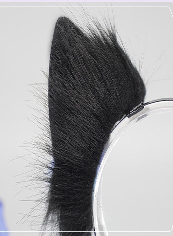 Faylay Women Fashion Cat Ear Headband Furry Cosplay Party Stylish Hairband Accessories (XKME) - Image 5