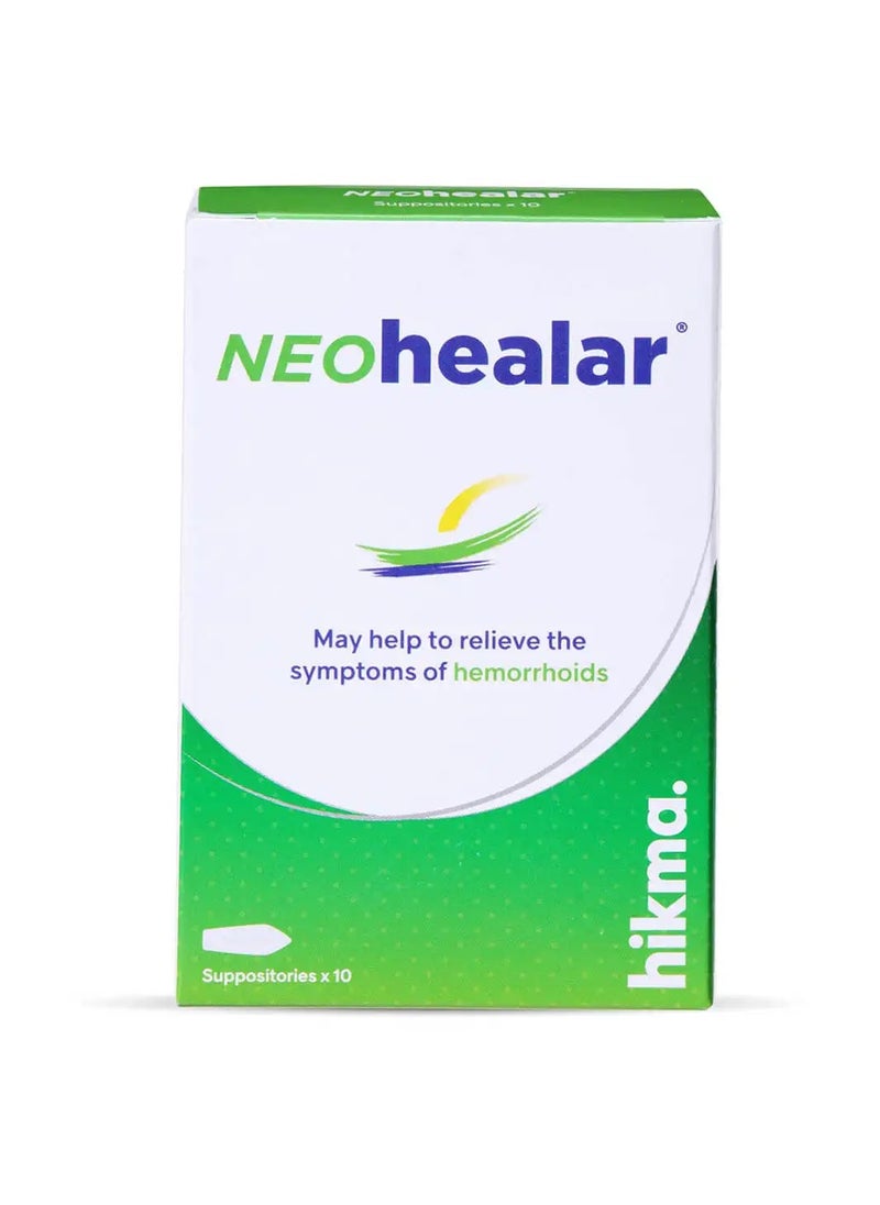 HIKMA Newhilar 10 Suppositories Help Relieve The Symptoms Of Hemorrhoids  - Image 2
