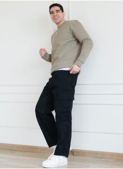 Suit Shop Men Sweatshirt breathable fabric relaxed fit  - Image 3