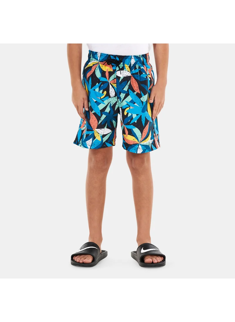 speedo Kids' Printed 15-Inch Swimming Shorts