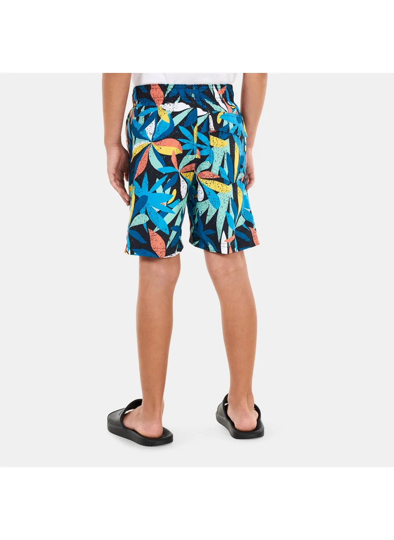 speedo Kids' Printed 15-Inch Swimming Shorts