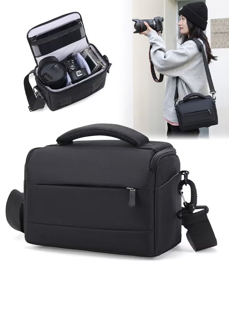 YelaJoy Padded Waterproof Camera Shoulder Bag for Photographers - Protective Bag for SLR/DSLR Cameras, Lenses & Accessories - Image 1