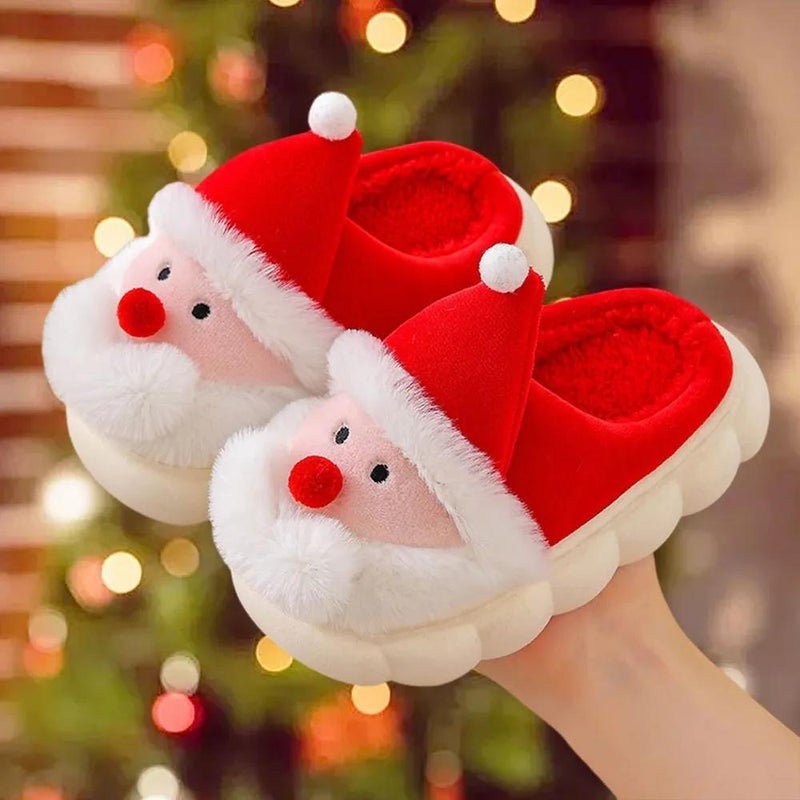 Santa Claus Cozy Plush Slippers - Image 5