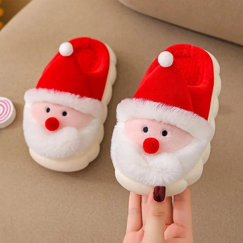 Santa Claus Cozy Plush Slippers - Image 2