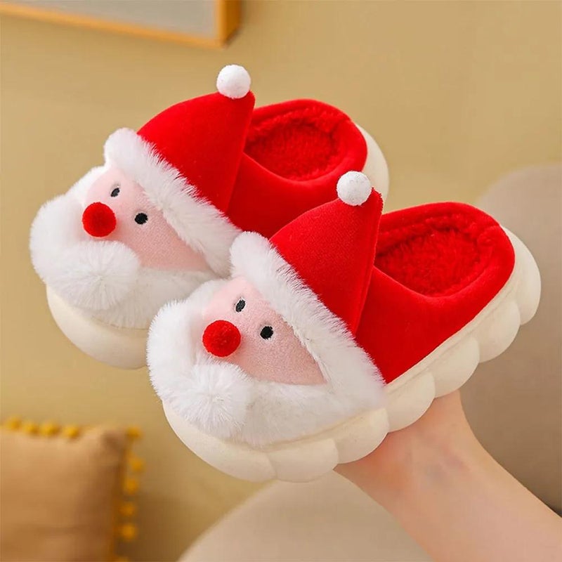 Santa Claus Cozy Plush Slippers - Image 3