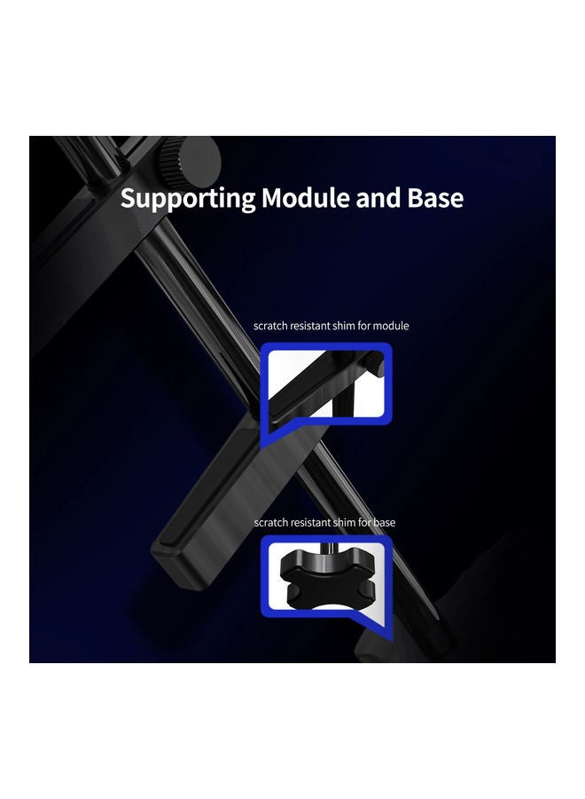 Gm962 Aluminum Vertical Graphics Card Holder Double Support Jack Bracket Desktop Pc Case Silver - Image 5