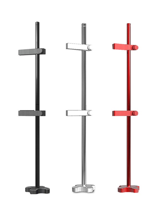 Gm962 Aluminum Vertical Graphics Card Holder Double Support Jack Bracket Desktop Pc Case Silver - Image 4