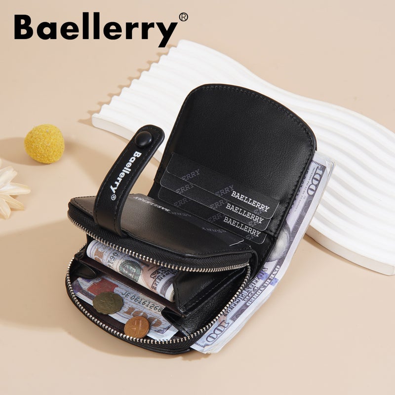 New Women''s Short Wallet baellerry Cute Cartoon Dinosaur Multi-Card Zipper Coin Purse Card Bag for Women - Image 3