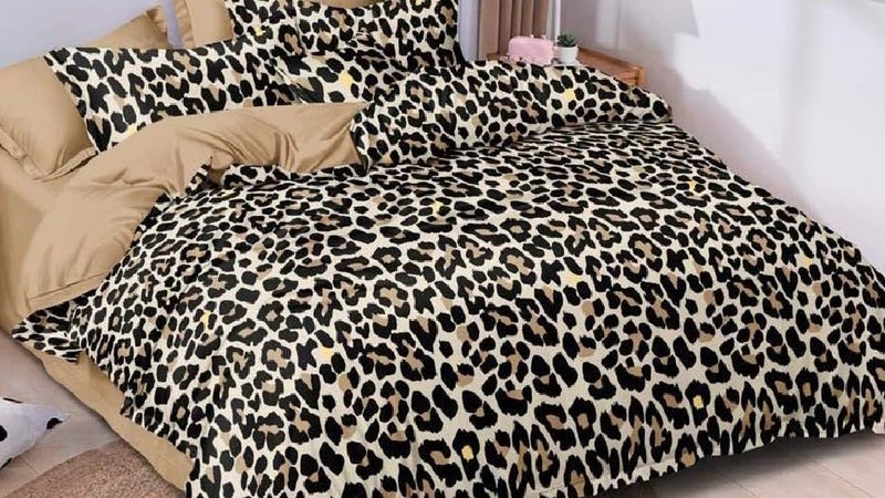 Laying Style™ Glace Cotton AC Comforter Set Double Bed King Size with Flat Double Bedsheet & 2 Pillow Covers, 4 Pieces Bedding Set | AC Quilt | AC Dohar (90 x 100 inch,) Multicolor - Image 2