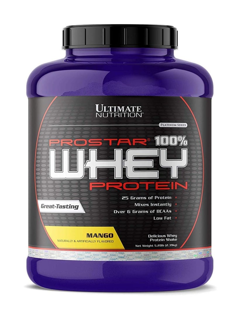 ULTIMATE NUTRITION - ULTIMATE NUTRITION PROSTAR 100% WHEY PROTEIN, Mango, 2.39kg - Image 1
