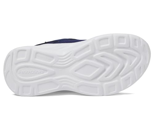 Skechers Dynamatic 1 Sneaker, Navy 1, 2 US Unisex Little Kid - Image 4