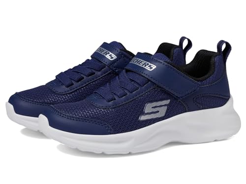 Skechers Dynamatic 1 Sneaker, Navy 1, 2 US Unisex Little Kid - Image 2