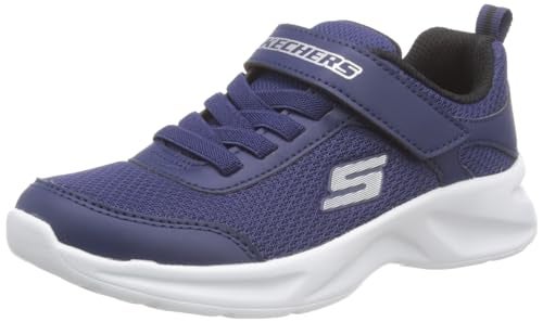 Skechers Dynamatic 1 Sneaker, Navy 1, 2 US Unisex Little Kid - Image 1