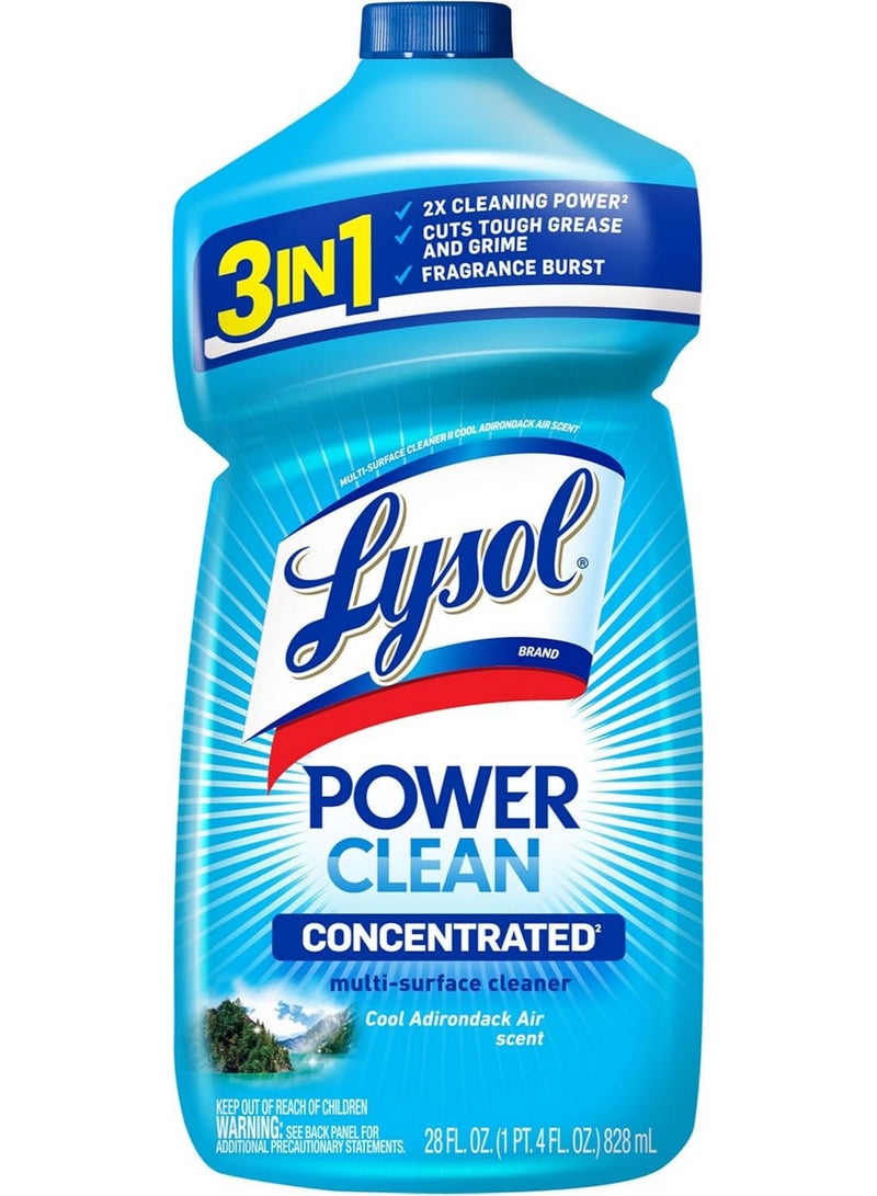 Lysol Power Clean Multi Surface Cleaner 828 ML - Image 1