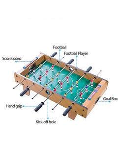 REXA Portable Soccer Table with 6 Handles, Easy to Assemble, Suitable for Family Party, Game Room, Entertainment for Adults and Kids 69 * 37 * 22.5cm  - Image 2