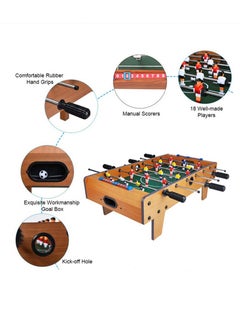 REXA Portable Soccer Table with 6 Handles, Easy to Assemble, Suitable for Family Party, Game Room, Entertainment for Adults and Kids 69 * 37 * 22.5cm  - Image 3