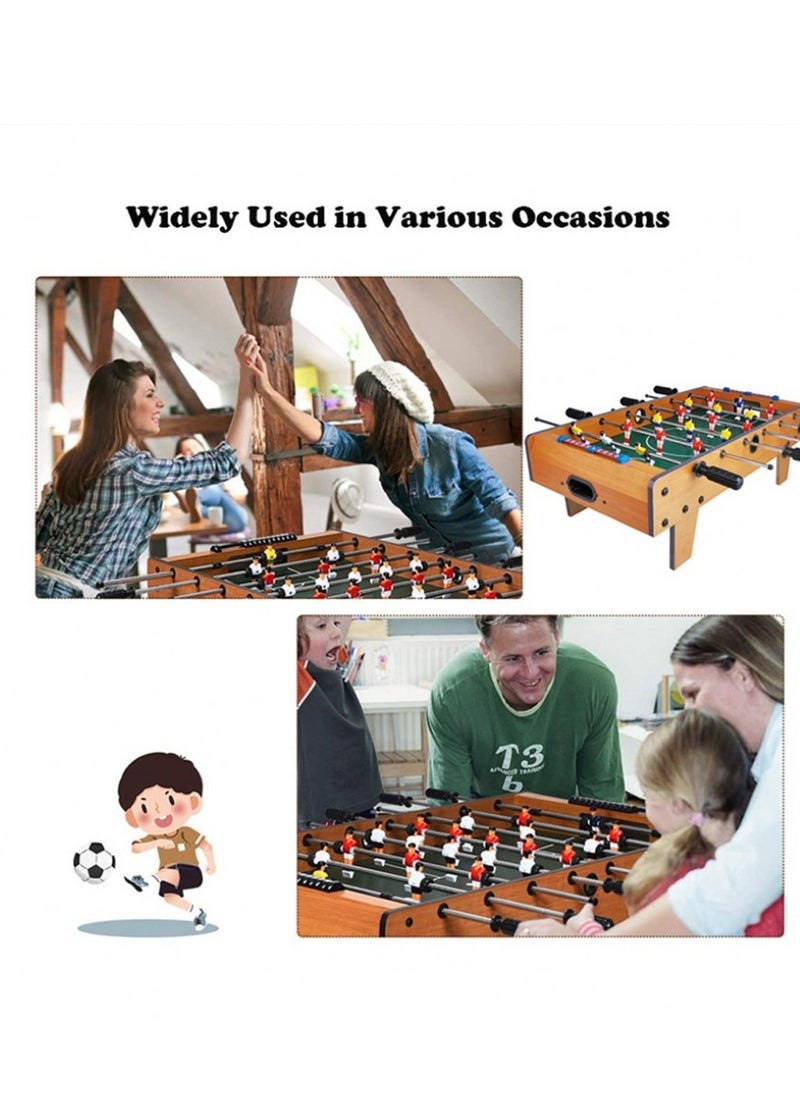 REXA - Portable Soccer Table with 6 Handles, Easy to Assemble, Suitable for Family Party, Game Room, Entertainment for Adults and Kids 69 * 37 * 22.5cm - Image 1